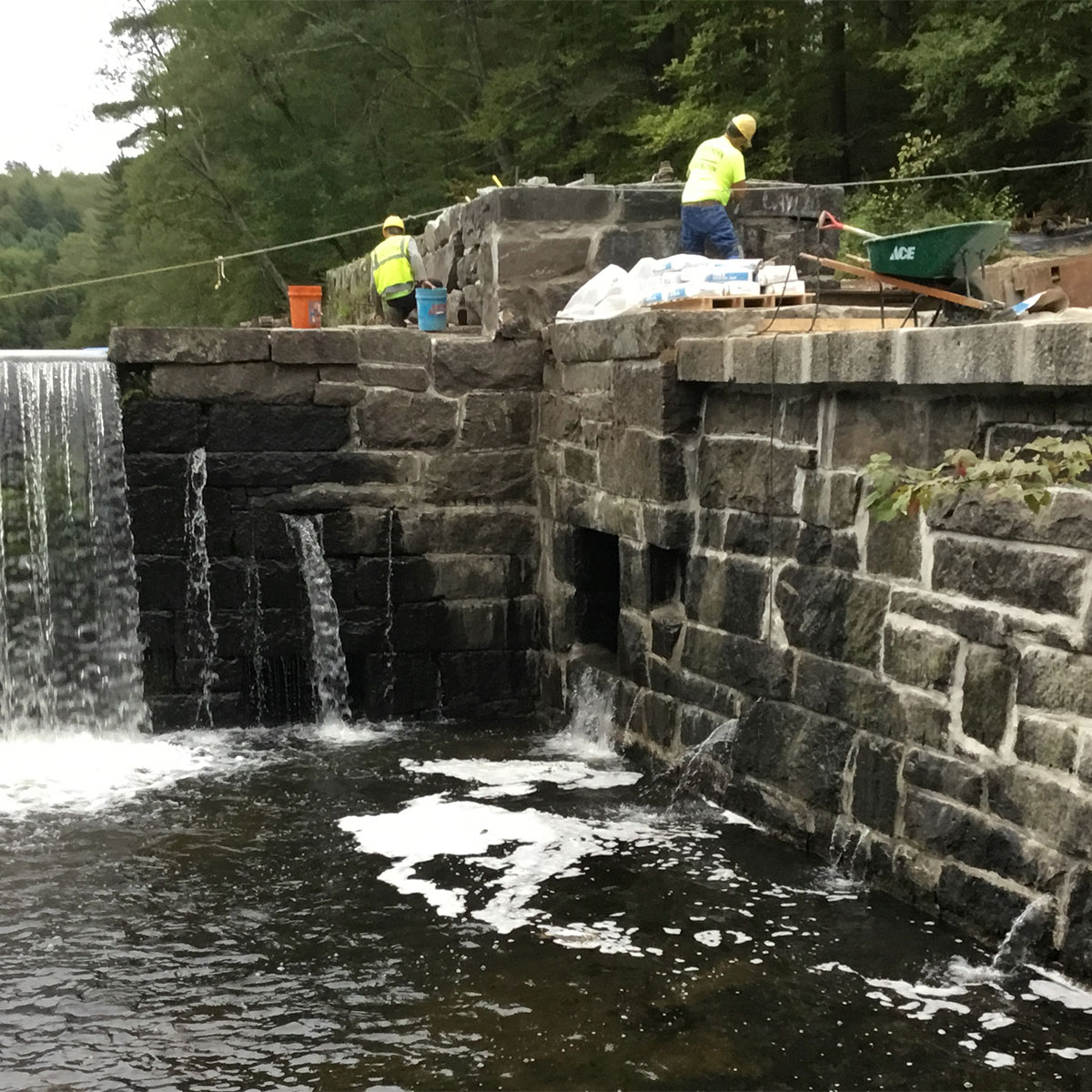 Bondsville Dam Phoenix Foundation Company