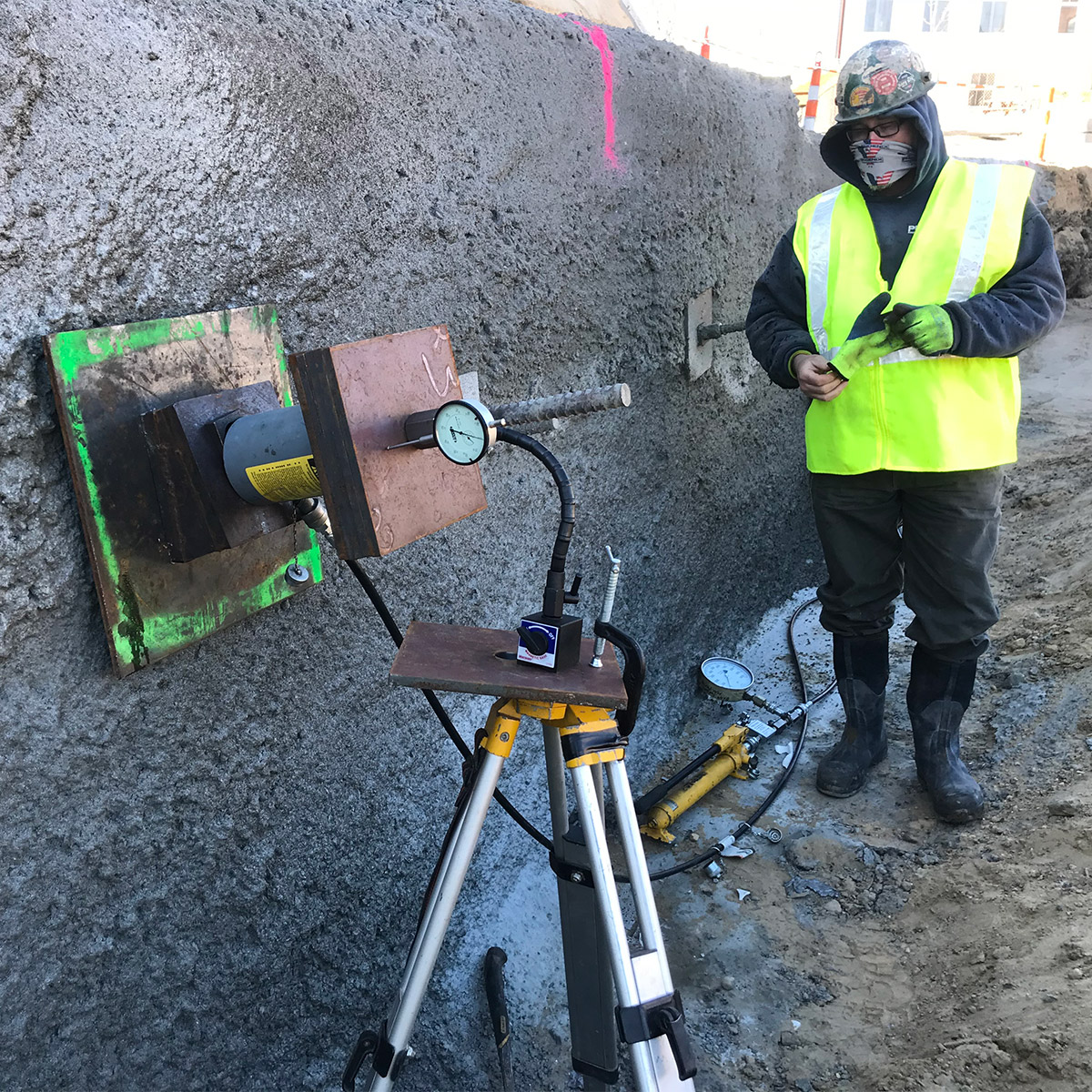 Dedham Public Safety Building - Earth Retention