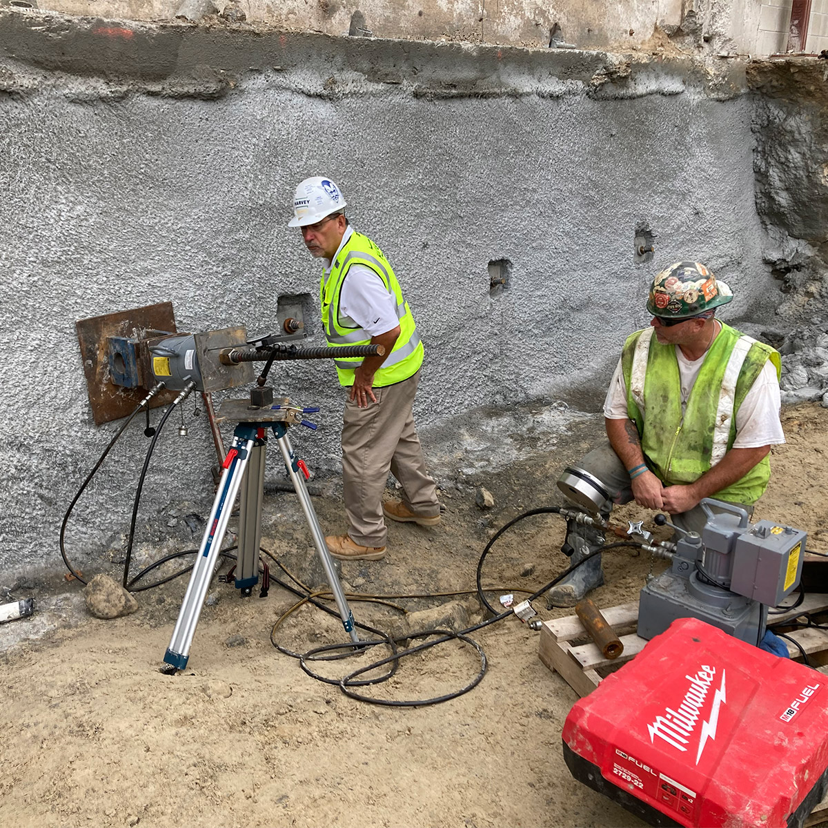 Woodbury School - Underpinning