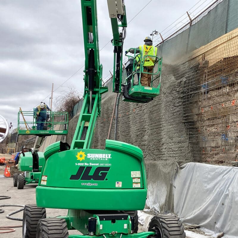 Worcester Station Wall Repairs - Earth Retention