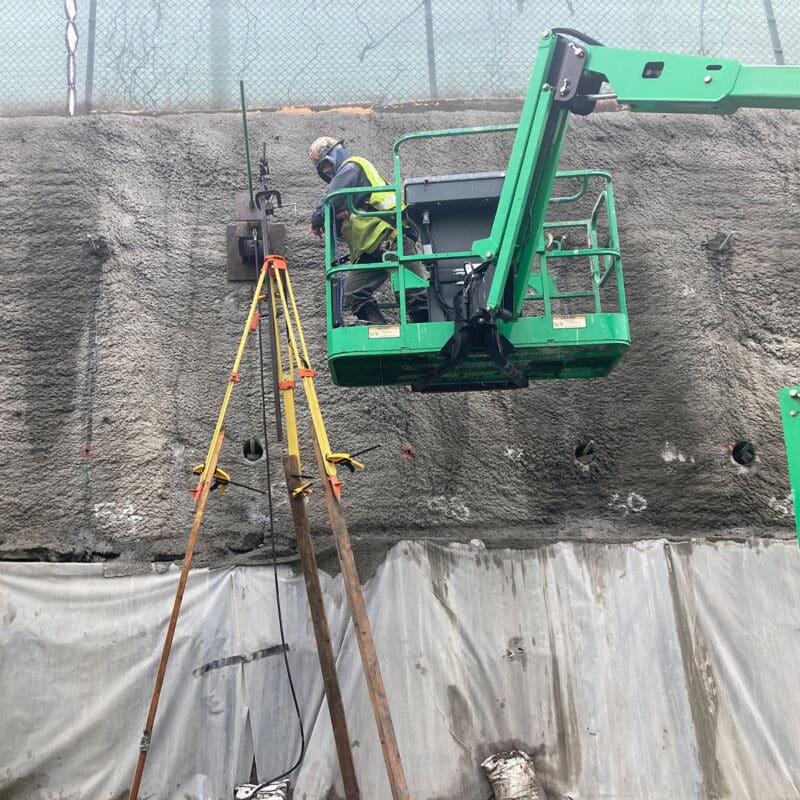 Worcester Station Wall Repairs - Earth Retention